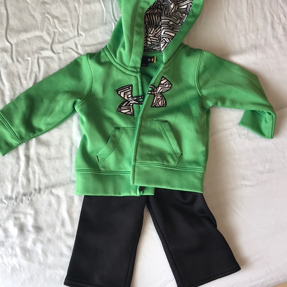 Jacket and pants under armor